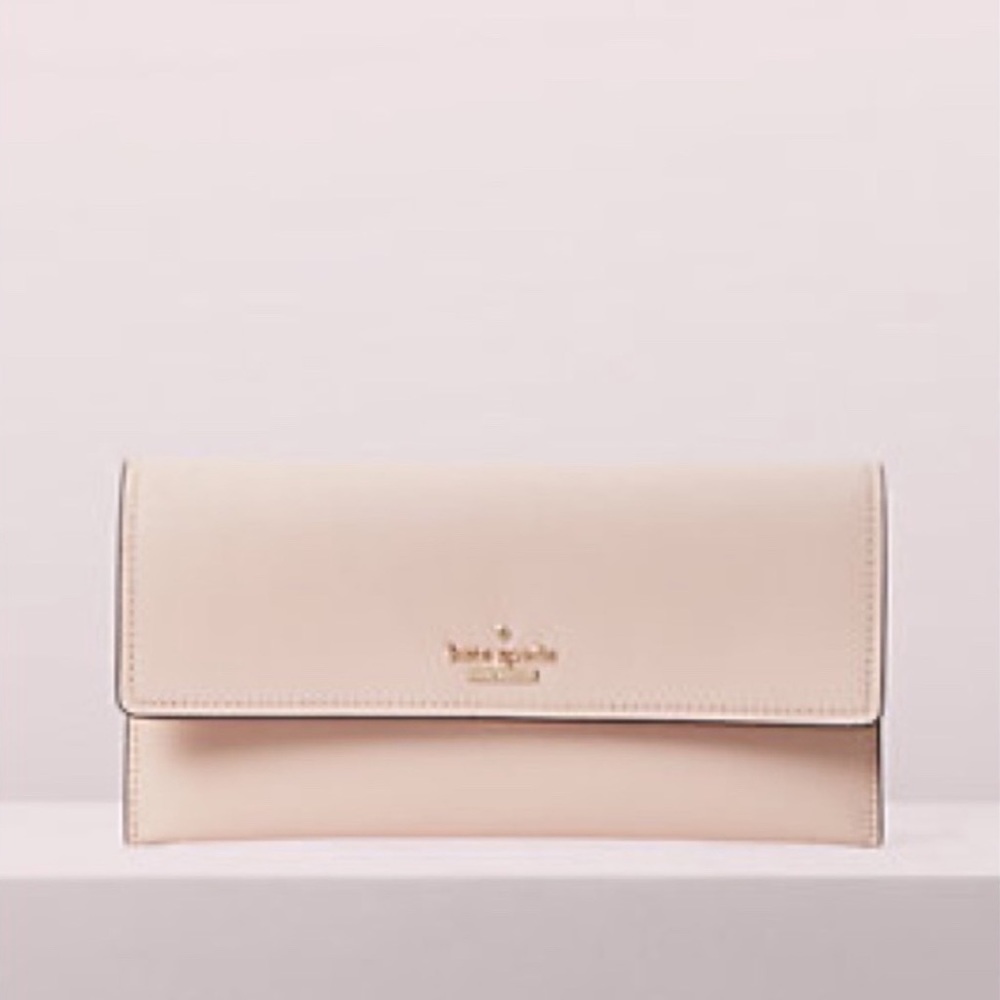 Kate Spade Cameron Street Harling Wallet In Pale Vellum (Blush Pink)